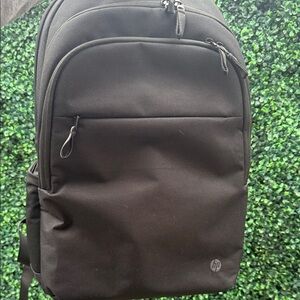 HP Sleek Black Backpack